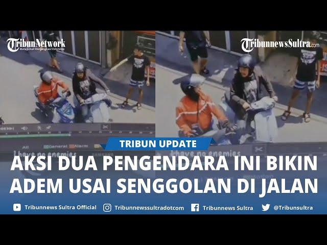 Video Viral! Bukan Baku Hantam, Aksi Dua Pengendara Ini Bikin Adem Usai Senggolan Di Jalan