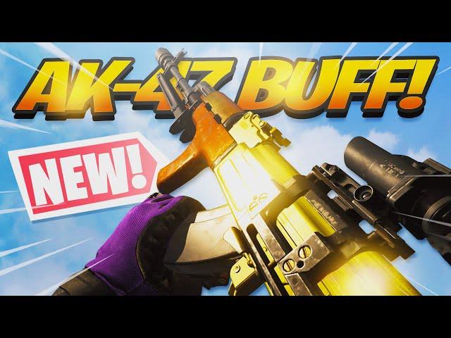 NO RECOIL AK-47 *BUFF* in WARZONE! - BEST AK-47 CLASS SETUP in WARZONE! (Modern Warfare Warzone)