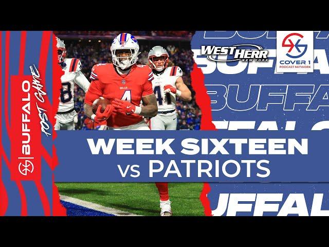 Bills vs. Patriots Week 16 Postgame Recap | Cover 1 Buffalo Podcast | C1 BUF