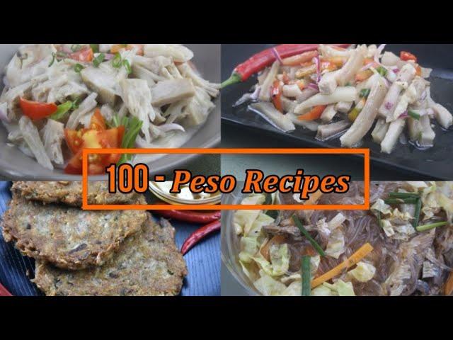 100-PESO RECIPES (Part 2) -  Delish PH