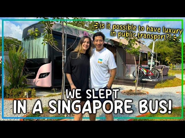 SINGAPORE’S MOST UNIQUE HOTEL STAY? // ALL ABOARD THE BUS COLLECTIVE - LUXURY HOTEL OR BUS DEPOT?