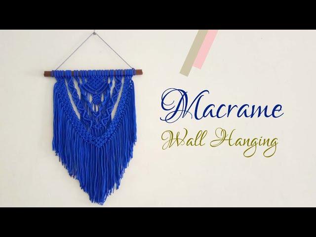 DIY Layered Macrame Wall Hanging || Macrame Wall Hanging Tutorial