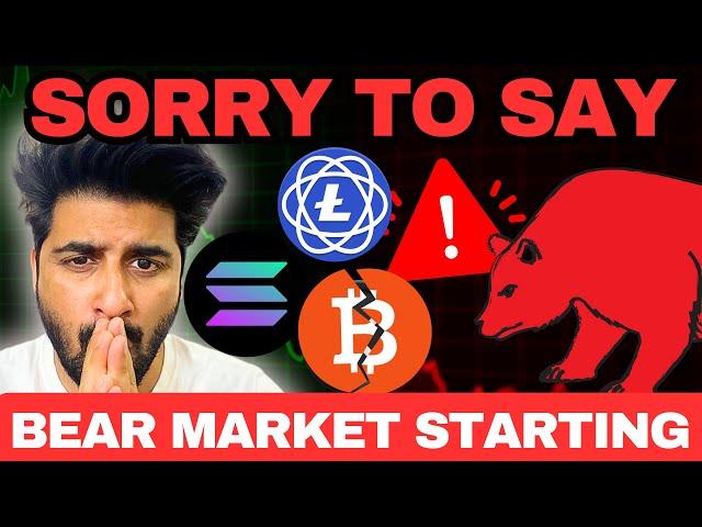 BIG NEWS FOR ALTCOIN HOLDERS: Bear Market Started? | Bitcoin & Altcoin News And Analysis (Hindi)