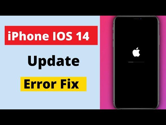 IOS 14 Unable to install update!iPhone/iPad software update fail Fix.