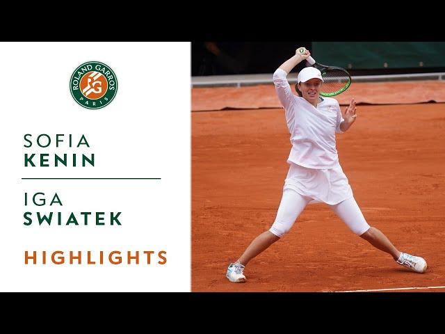 Sofia Kenin vs Iga Swiatek - Final Highlights I Roland-Garros 2020