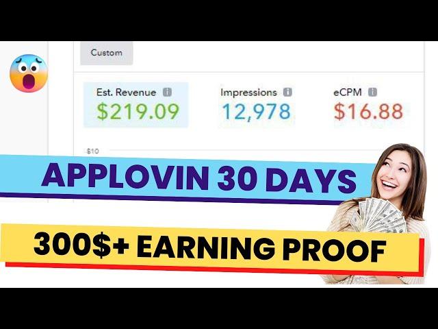 300$+ Applovin Earning Proof Dekha Kya? | Unity vs Applovin | Applovin vs admob |