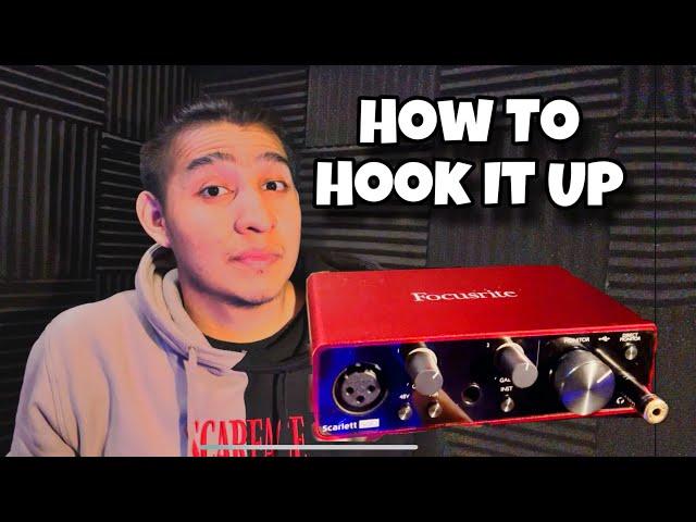 How To Set up The Focusrite Scarlett Solo (3rd Gen) Step By Step