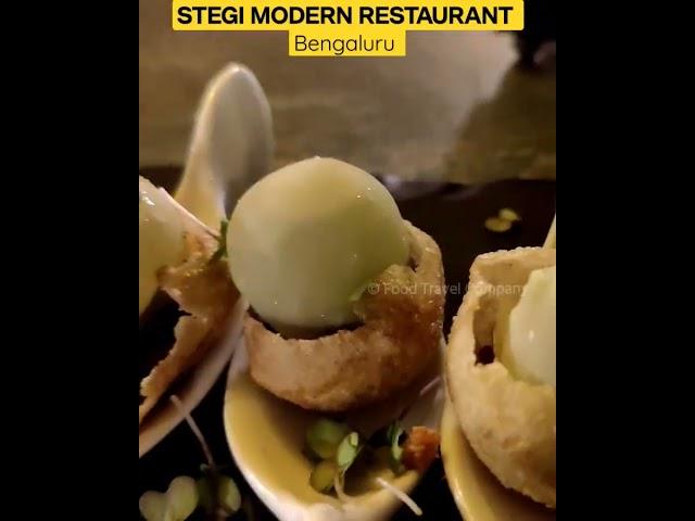 stegi modern Indian veg restaurant #shorts #bangalorefood