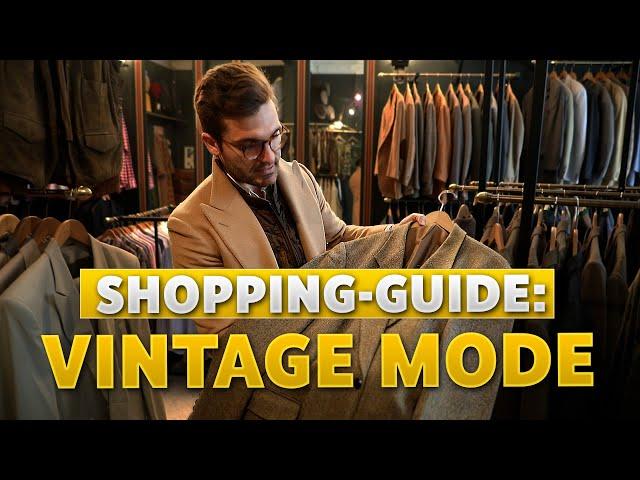 Vintage Kleidung für Männer: Tipps & Styling