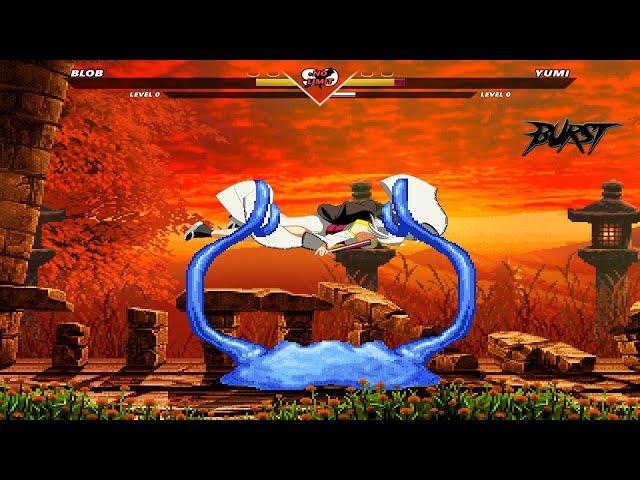 Blob Vs Yumi | Mugen Fighting Games