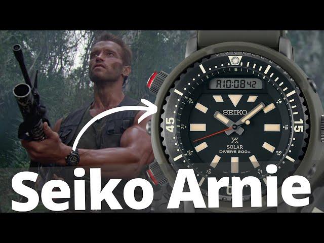 Брутальные часы! Обновлённые Seiko Prospex Solar Arnie