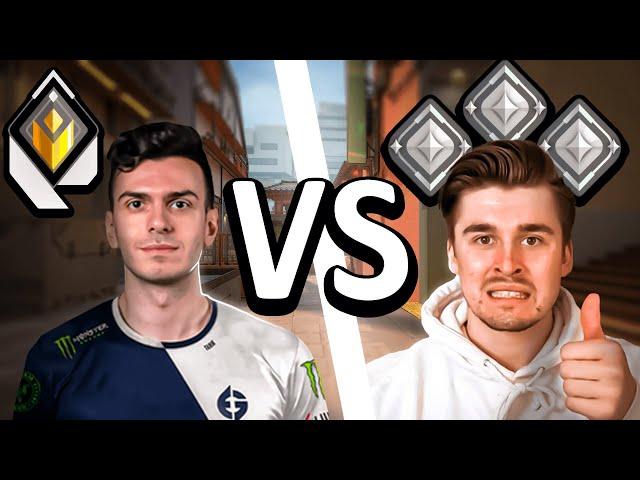 Can 3 Gamers Beat 1 Pro Valorant Player?