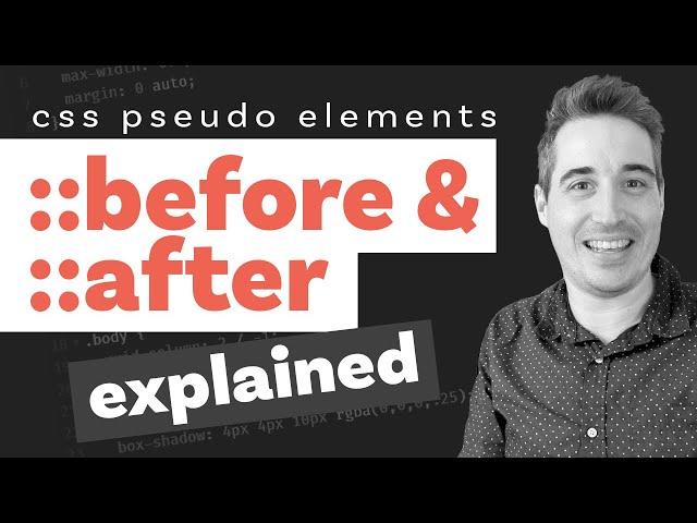 Before and After pseudo elements explained - part one: how they work