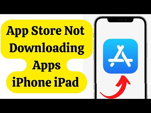 App Store not Downloading Apps | App Store Not Downloading Apps | iPhone iPad | iOS 16 | 2023