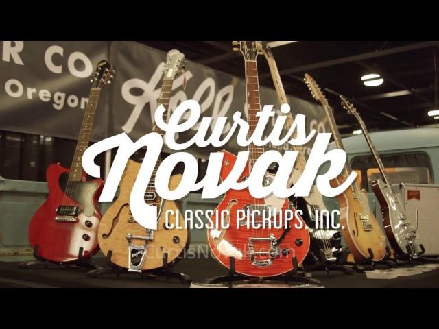 Curtis Novak Classic Pickups NAMM 2017 promo