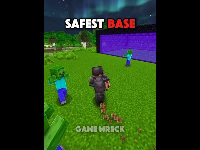 Safest Base  Troll Face | Minecraft