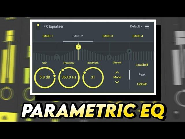 How to use Parametric EQ | Full explanation video | FL Studio Mobile