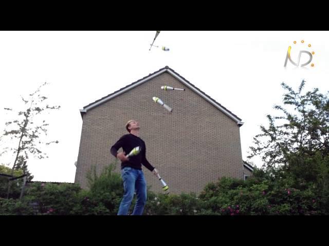 Outdoor Practice May 2015 - Juggler Niels Duinker