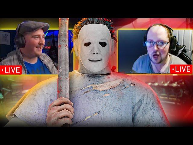 Jump Scaring TWITCH STREAMERS with Scratched Mirror Myers... again