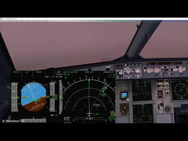 FSLabs A320-X Basics: Non-Precision Approach using TRK/FPA