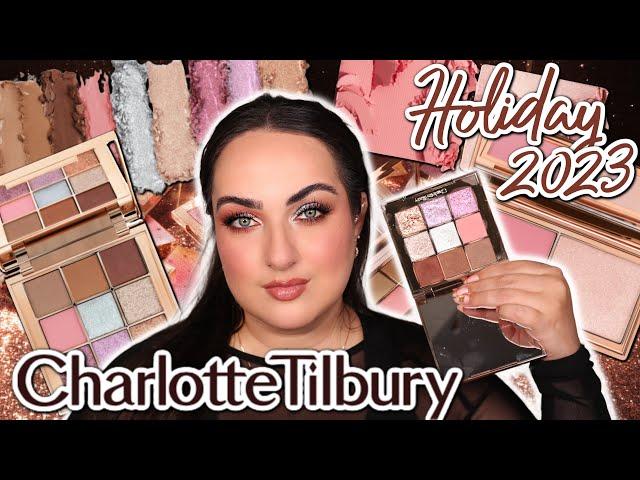 CHARLOTTE TILBURY HOLIDAY 2023! THE BEAUTYVERSE PALETTE & HOLLYWOOD BLUSH AND GLOW GLIDE PALETTE!