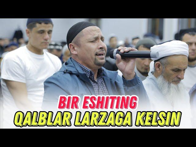 Rasulbek qori Dang'ara masjidida qalblarni larzaga keltirgan qur'on tilovati