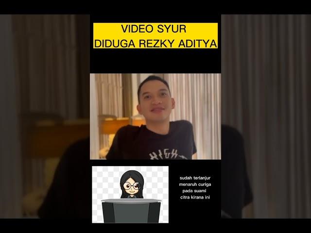 rezky aditya viral || adegan video syur diduga dirinya?