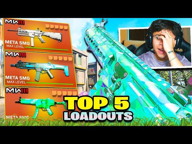 *NEW* TOP 5 𝐂𝐋𝐎𝐒𝐄 𝐑𝐀𝐍𝐆𝐄 META LOADOUTS after UPDATE!  (Warzone 3 Meta Loadouts) MW3