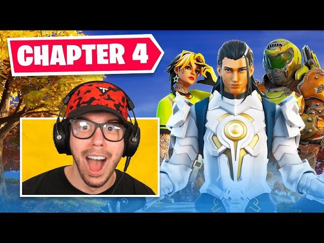 New *CHAPTER 4* BATTLE PASS in Fortnite!