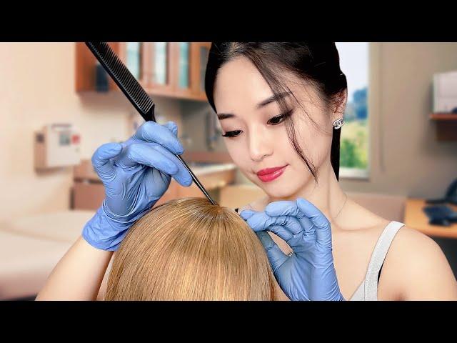 [ASMR] Doctor Scalp Exam and Treatment