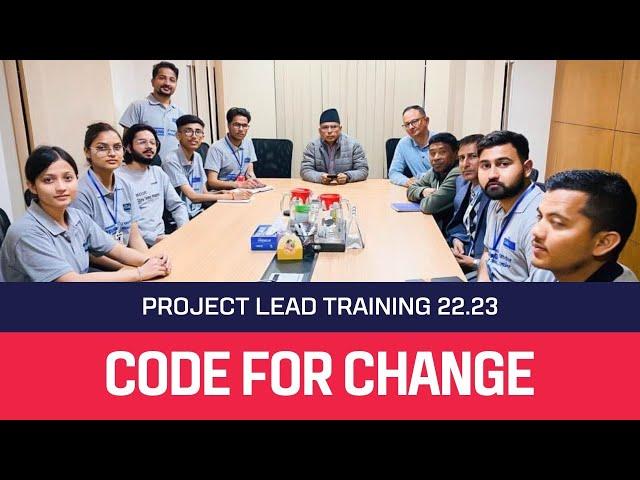 Project Lead Training 22.23 | Code for Change