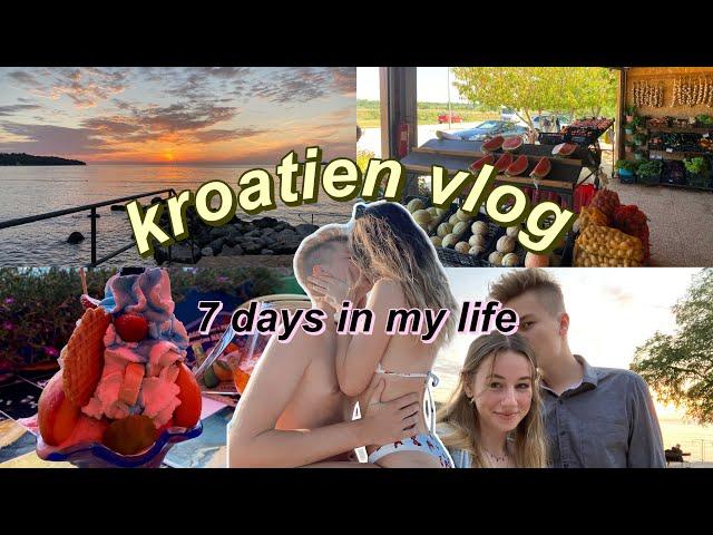 kroatien vlog| *Urlaub mit meinem Freund* strand, aquapark, paintball | jennybelly