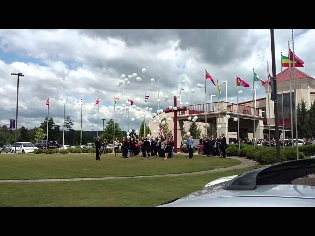 Deputy Jonathan Casey Lyle SO107 balloon release