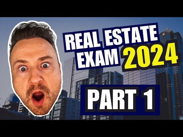 2024 Real Estate Practice Exam Part 1