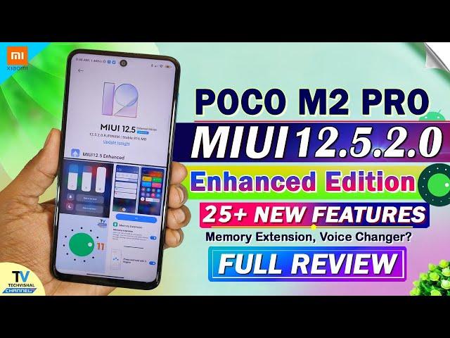 POCO M2 PRO NEW MIUI 12.5.2.0 Enhanced Edition Update | 25+ TOP Features | Poco M2 Pro New Update