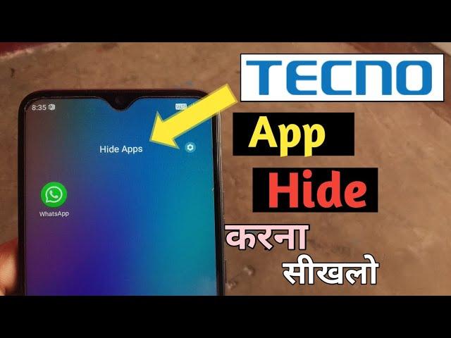 Tecno Me App Hide Kaise Kare| How to Hide Apps in Tecno|