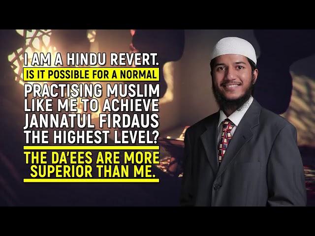 I am Hindu Revert is it possible to achieve Jannatul firdaus