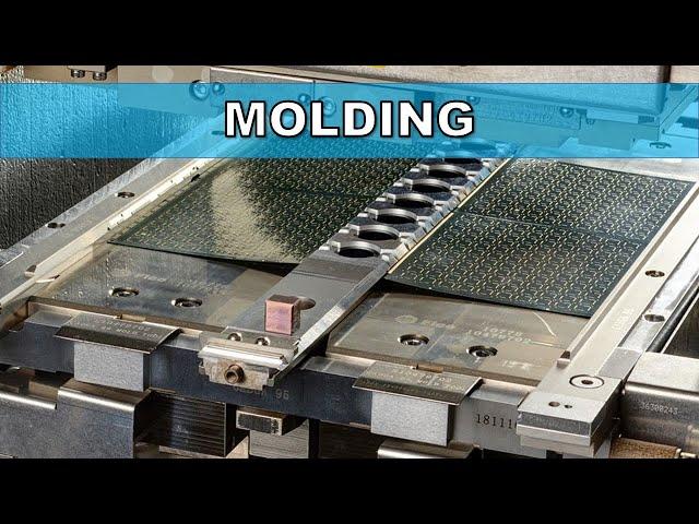 [Eng Sub] Molding Process: Transfer molding, Compression molding, Corner gate mold, Center gate mold