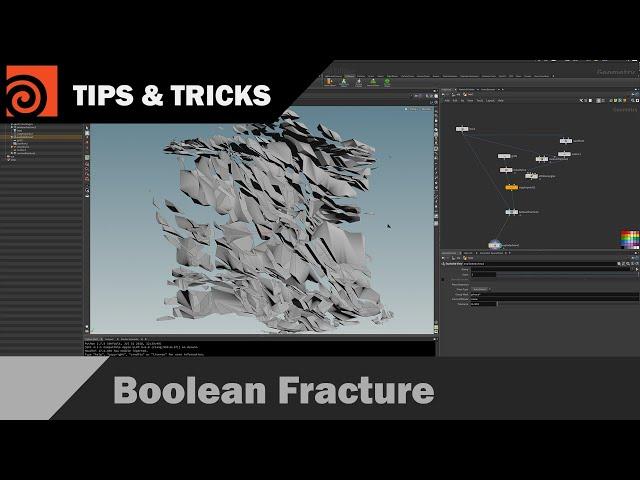 Houdini Boolean Fracture