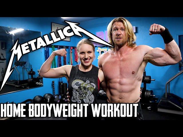 Metallica Workout | 20 Minute at Home HIIT Bodyweight Workout