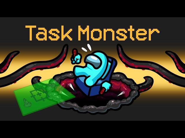 TASK MONSTER imposter in Among Us