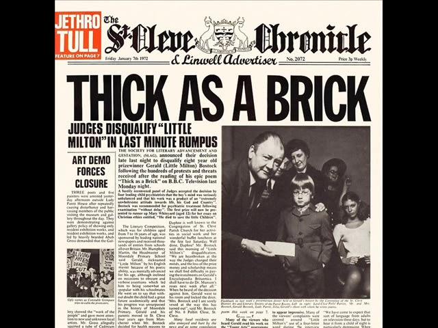 Jethro Tull - Thick As A Brick (Part I)