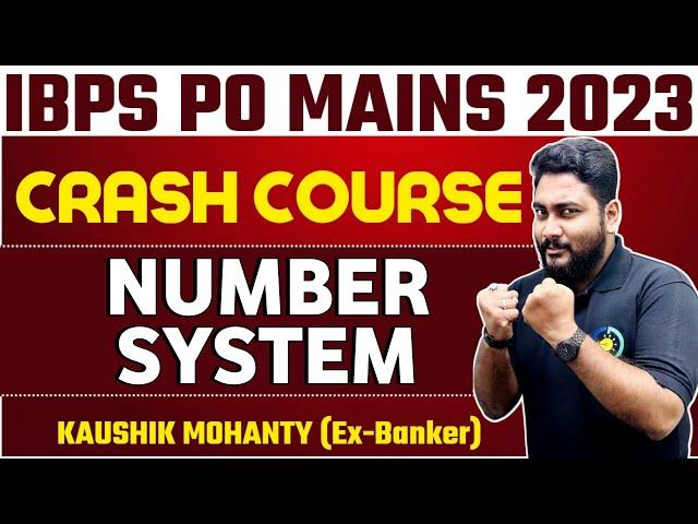 Number System All Important Concepts For IBPS PO Mains 2023 || Career Definer || Kaushik Mohanty