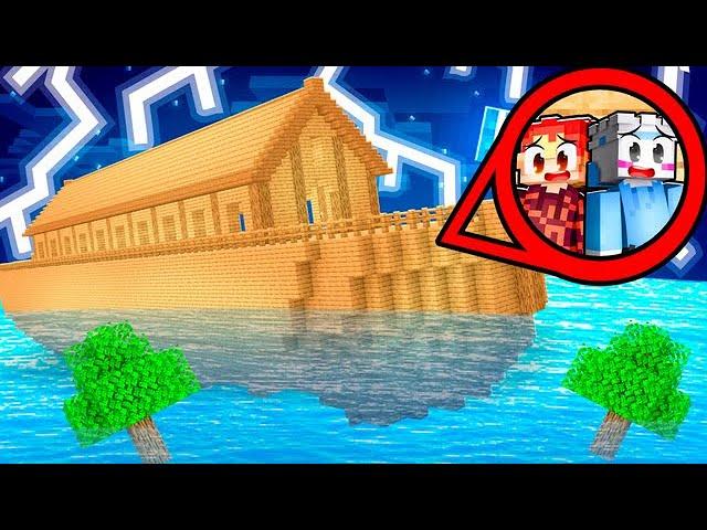 I Built Noah's Ark for EVERY MOB IN 24 HOURS! (Minecraft)