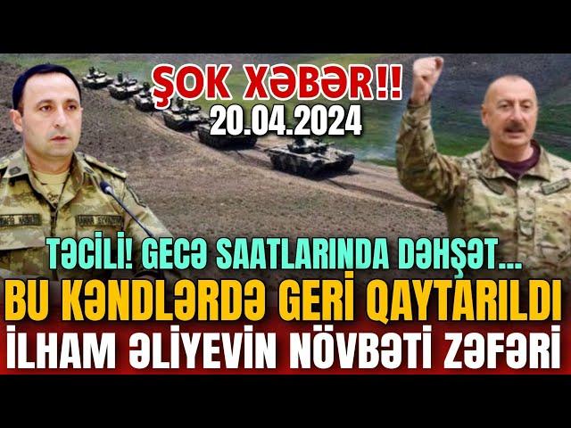 TƏCİLİ! Əsas Xəbərlər 20.04.2024 (Xəbər Bələdcisi) xeberler, son xeberler bugun