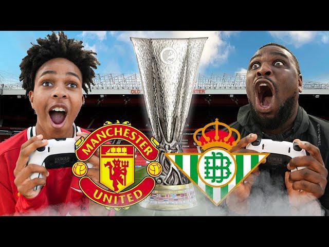 IT GETS WORSE FOR UNITED? | Manchester Utd vs Real Betis Europa MTG GAMING FIFA