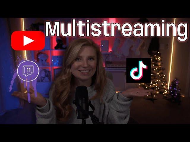 How to multistream to Twitch and YouTube or TikTok in OBS studio for FREE