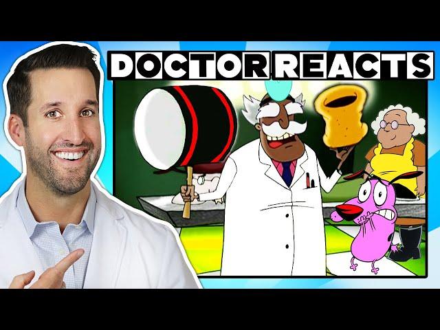 ER Doctor REACTS to Funniest Cartoon Network Medical Scenes