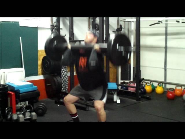 Strongman Sundays Log Front Squat at Gaglione Strength