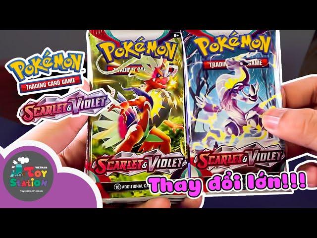 Khởi đầu kỷ nguyên mới của thẻ sưu tập Pokemon TCG với 1 hộp ETB Scarlet and Violet ToyStation 764